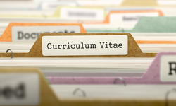 © - fotolia.com Folder in Colored Catalog Marked as Curriculum Vit