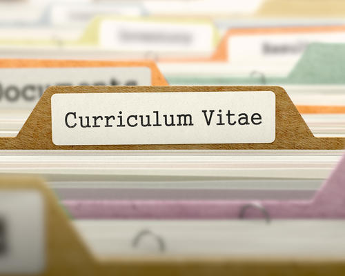 © - fotolia.com Folder in Colored Catalog Marked as Curriculum Vit